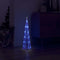 vidaXL - Lichtkegel - decoratief - LED - blauw - 60 - cm - acryl