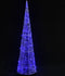 vidaXL - Lichtkegel - decoratief - LED - blauw - 90 - cm - acryl