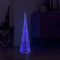 vidaXL - Lichtkegel - decoratief - LED - blauw - 90 - cm - acryl