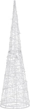 vidaXL - Lichtkegel - decoratief - LED - blauw - 90 - cm - acryl