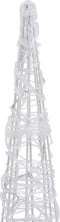 vidaXL - Lichtkegel - decoratief - LED - koudwit - 120 - cm - acryl