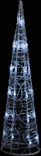 vidaXL - Lichtkegel - decoratief - LED - koudwit - 60 - cm - acryl