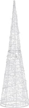 vidaXL - Lichtkegel - decoratief - LED - koudwit - 90 - cm - acryl