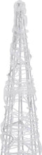 vidaXL - Lichtkegel - decoratief - LED - koudwit - 90 - cm - acryl