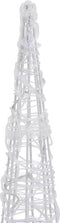 vidaXL - Lichtkegel - decoratief - LED - warmwit - 90 - cm - acryl