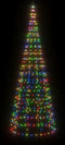 vidaXL - Lichtkegel - met - grondpinnen - 550 - meerkleurige - LED's - 300 - cm