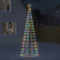 vidaXL - Lichtkegel - met - grondpinnen - 570 - meerkleurige - LED's - 300 - cm
