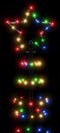vidaXL - Lichtkegel - met - grondpinnen - 570 - meerkleurige - LED's - 300 - cm