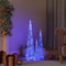 vidaXL - Lichtkegelset - decoratief - LED - 30/45/60 - cm - acryl - blauw