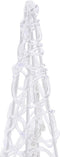 vidaXL - Lichtkegelset - decoratief - LED - 60/90/120 - cm - acryl - koudwit