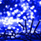 vidaXL - Lichtslinger - cluster - met - 1000 - LED's - blauw - 11 - m - PVC