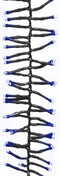 vidaXL - Lichtslinger - cluster - met - 2000 - LED's - blauw - 17 - m - PVC