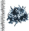 vidaXL - Lichtslinger - cluster - met - 2000 - LED's - koudwit - 17 - m - PVC