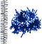vidaXL - Lichtslinger - cluster - met - 3000 - LED's - blauw - 23 - m - PVC