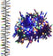 vidaXL - Lichtslinger - cluster - met - 3000 - LED's - meerkleurig - 23 - m - PVC