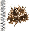 vidaXL - Lichtslinger - cluster - met - 3000 - LED's - warmwit - 23 - m - PVC