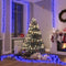 vidaXL - Lichtslinger - cluster - met - 400 - LED's - blauw - 7,4 - m - PVC