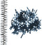 vidaXL - Lichtslinger - cluster - met - 400 - LED's - koudwit - 7,4 - m - PVC
