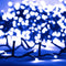 vidaXL - Lichtslinger - compact - met - 3000 - LED's - blauw - 65 - m - PVC