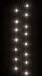 vidaXL - Lichtslinger - compact - met - 3000 - LED's - koudwit - 65 - m - PVC