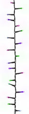 vidaXL - Lichtslinger - compact - met - 3000 - LED's - pastel - meerkleurig - 65 - m - PVC