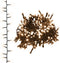 vidaXL - Lichtslinger - compact - met - 3000 - LED's - warmwit - 65 - m - PVC