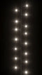 vidaXL - Lichtslinger - compact - met - 400 - LED's - 13 - m - PVC - koudwit