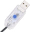 vidaXL - Lichtslinger - compact - met - 400 - LED's - warmwit - 13 - m - PVC