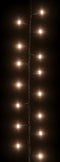 vidaXL - Lichtslinger - compact - met - 400 - LED's - warmwit - 13 - m - PVC