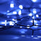 vidaXL - Lichtslinger - met - 1000 - LED's - blauw - 100 - m - PVC