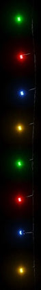 vidaXL - Lichtslinger - met - 1000 - LED's - meerkleurig - 100 - m - PVC
