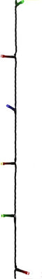 vidaXL - Lichtslinger - met - 1000 - LED's - meerkleurig - 100 - m - PVC