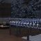 vidaXL - Lichtslinger - met - 1200 - LED's - warmwit - 50 - m - PVC