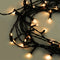 vidaXL - Lichtslinger - met - 150 - LED's - 15 - m - PVC - warmwit
