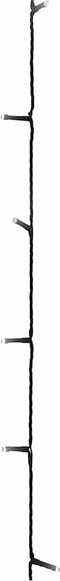 vidaXL - Lichtslinger - met - 150 - LED's - koudwit - 15 - m - PVC