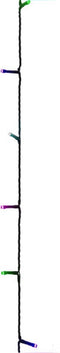 vidaXL - Lichtslinger - met - 2000 - LED's - pastel - meerkleurig - 200 - m - PVC