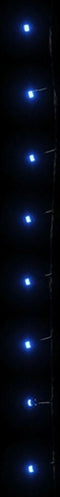 vidaXL - Lichtslinger - met - 300 - LED's - 30 - m - PVC - blauw