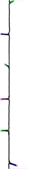 vidaXL - Lichtslinger - met - 300 - LED's - 30 - m - PVC - meerkleurig - pastel