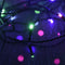 vidaXL - Lichtslinger - met - 300 - LED's - 30 - m - PVC - meerkleurig - pastel