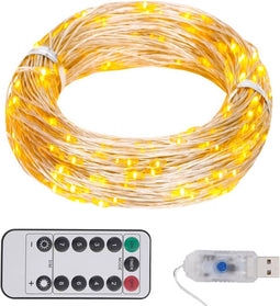 vidaXL - Lichtslinger - met - 300 - LED's - 30 - m - warmwit