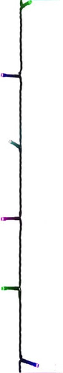 vidaXL - Lichtslinger - met - 400 - LED's - 40 - m - PVC - meerkleurig - pastel