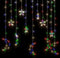 vidaXL - Lichtslinger - ster - en - maan - 138 - LED's - meerkleurig