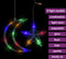 vidaXL - Lichtslinger - ster - en - maan - 138 - LED's - meerkleurig