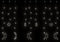 vidaXL - Lichtslinger - ster - en - maan - afstandsbediening - 138 - LED's - koudwit