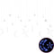 vidaXL - Lichtslinger - ster - en - maan - afstandsbediening - 345 - LED's - blauw