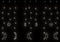 vidaXL - Lichtslinger - ster - en - maan - afstandsbediening - 345 - LED's - koudwit