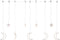 vidaXL - Lichtslinger - ster - en - maan - afstandsbediening - 345 - LED's - warmwit