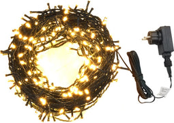 vidaXL - Lichtsnoer - met - 1000 - LED's - met - 8 - lichteffecten - IP44 - 100 - m - warmwit