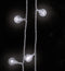 vidaXL - Lichtsnoer - met - 400 - LED's - 8 - functies - koudwit - 40 - m