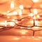vidaXL - Lichtsnoer - met - 400 - LED's - met - 8 - lichteffecten - 40 - m - warmwit